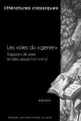 Littératures classiques, n° 90 :