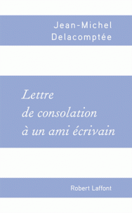 J.-M. Delacomptée, Lettre de consolation à un ami écrivain