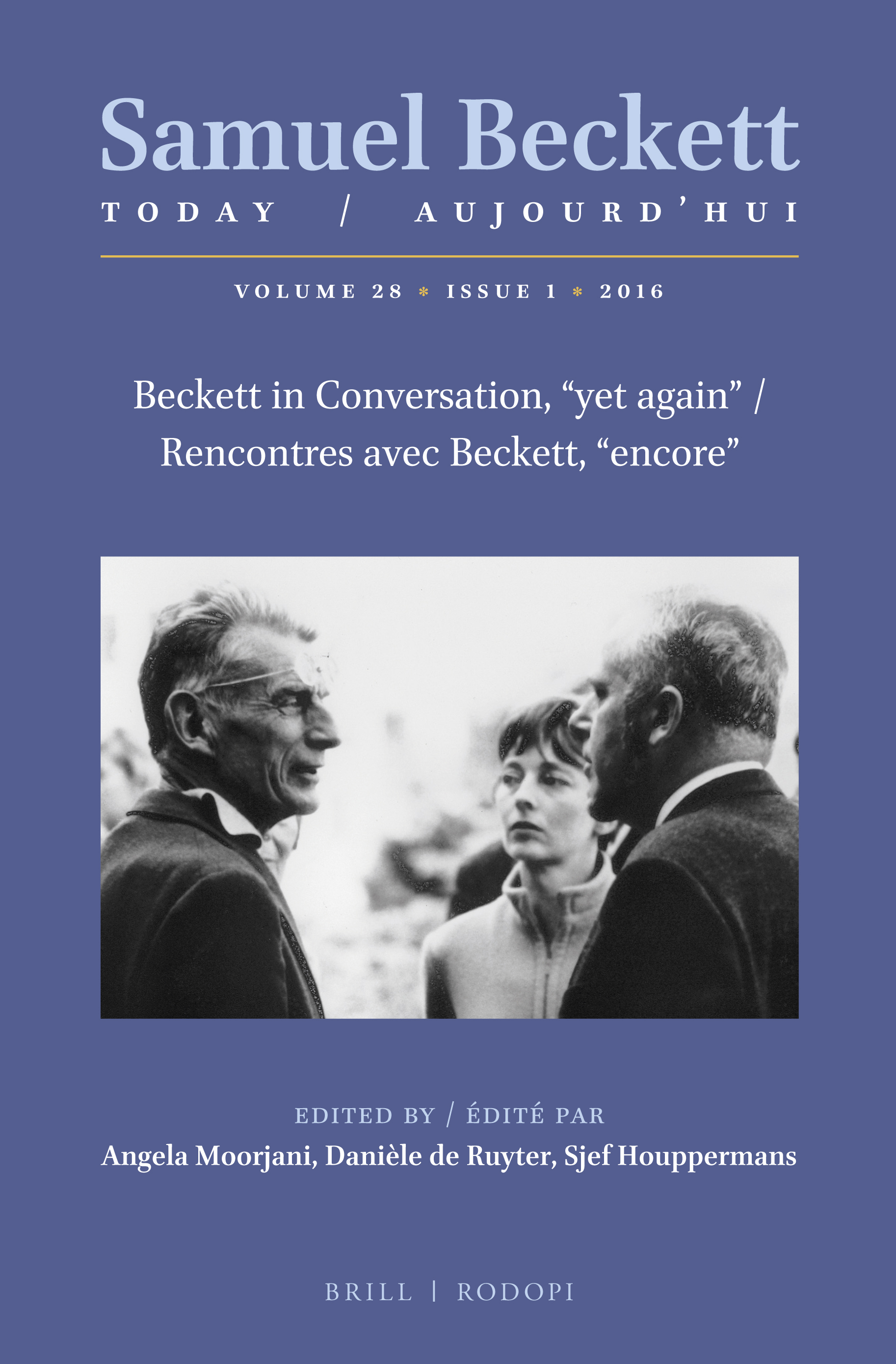 Samuel Beckett Today/Aujourd'hui :
