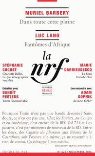 La Nouvelle Revue française, nov. 2016