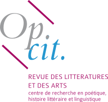 Premier numéro en ligne d'Op. cit. (ex-Méthode !) : Agrégation Lettres Modernes 2016