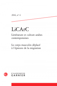 Littérature et culture arabes contemporaines, n° 4 :
