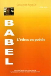 Babel. Littératures plurielles n° 34 : 