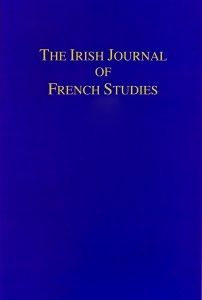 The Irish Journal of French Studies, n° 16 :