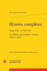Rousseau, Œuvres complètes, t. XX, 