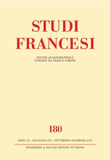 Studi Francesi 180