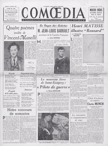 Circulations intellectuelles, transferts culturels & traductions dans la presse européenne francophone durant la Seconde Guerre mondiale (Nantes)