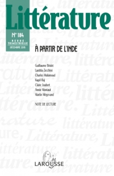 Littérature n° 184, 2016: