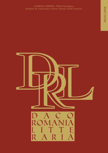 Dacoromania litteraria n° 3 :