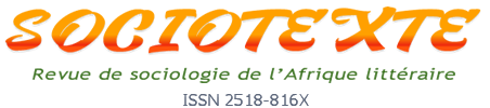 <em>SOCIOTEXTE</em>, 1<sup>er</sup> numéro thématique/ « Pour une république africaine des lettres: Pratiques, théories et essai de modélisation »