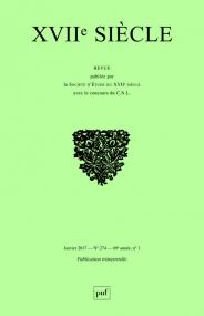 XVIIe Siècle, n° 274/1 :