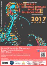 Journées doctorales internationales de Musique et Musicologie 2017 (Paris)