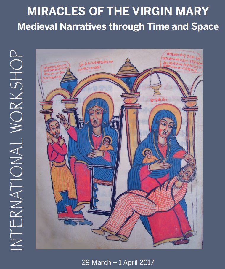 Miracles of the Virgin: Medieval narratives through time and space (Maynooth)