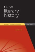 New Literary History, 48, 1 (2017):