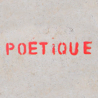 Un peu de poésie !