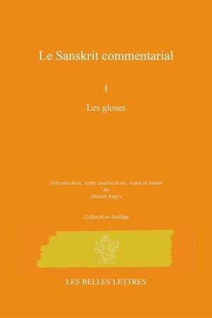 Sanskrit commentarial, tome 1