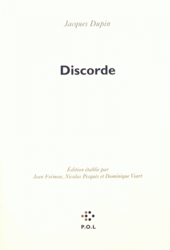 J. Dupin, Discorde