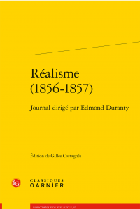 E. Duranty, Journal Réalisme (1856-1857)