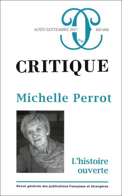 Critique, n° 843-844 :