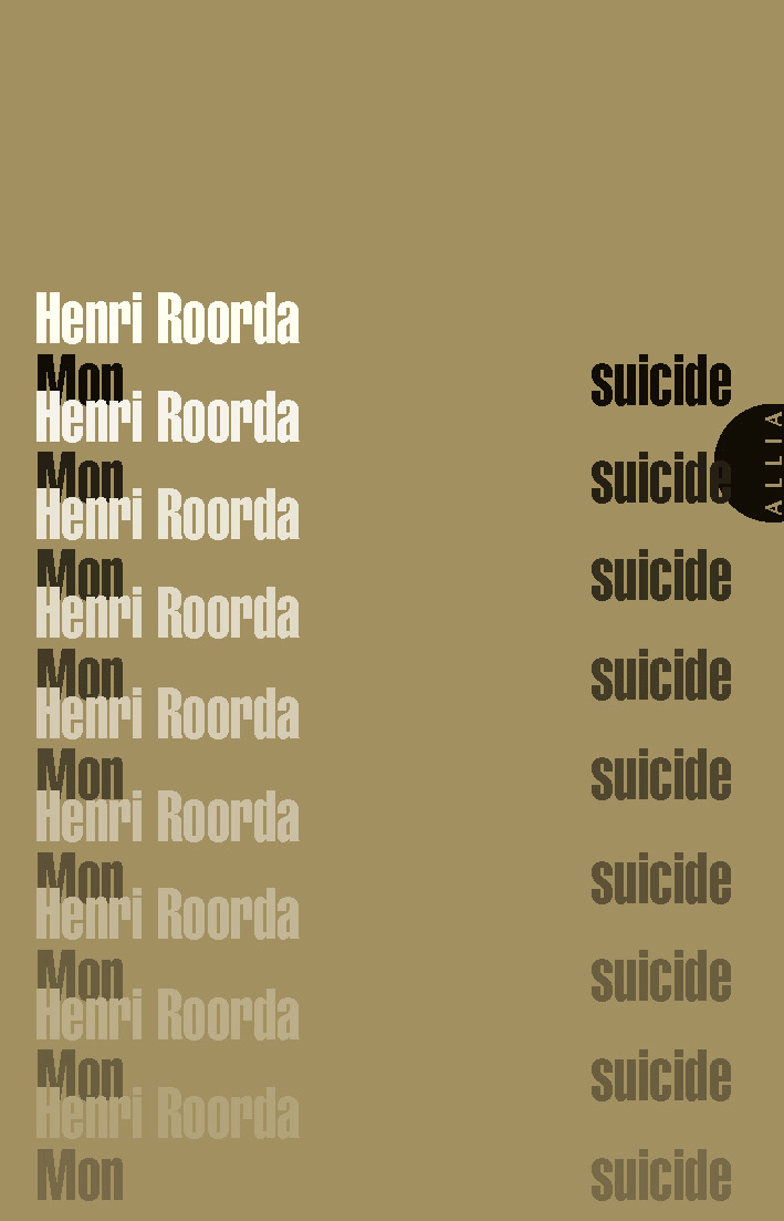 H. Roorda, Mon suicide