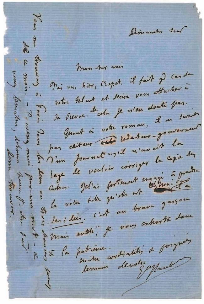 L'édition électronique de la correspondance de Flaubert