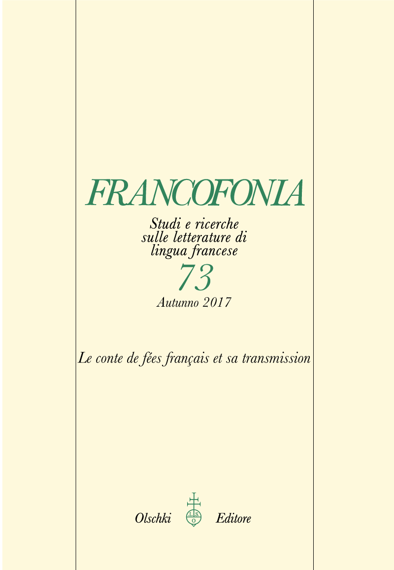 Francophonia, n° 73 :