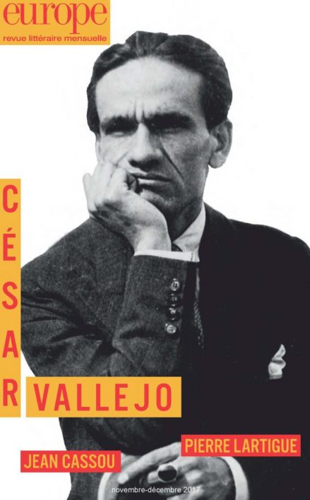 Europe, n° 1063-1064: César Vallejo / Jean Cassou / Pierre Lartigue