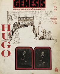 Genesis, n° 45 : Hugo (J.-M. Hovasse, dir.)