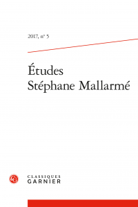 Études Stéphane Mallarmé, n° 5