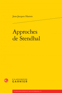 J.-J. Hamm, Approches de Stendhal