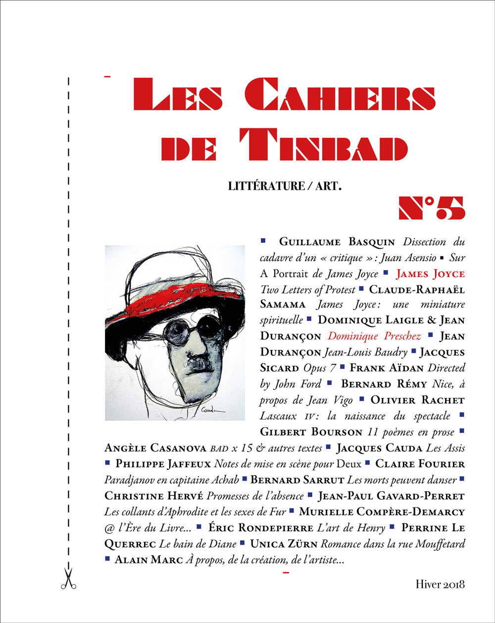 Les Cahiers de Tinbad, n°5