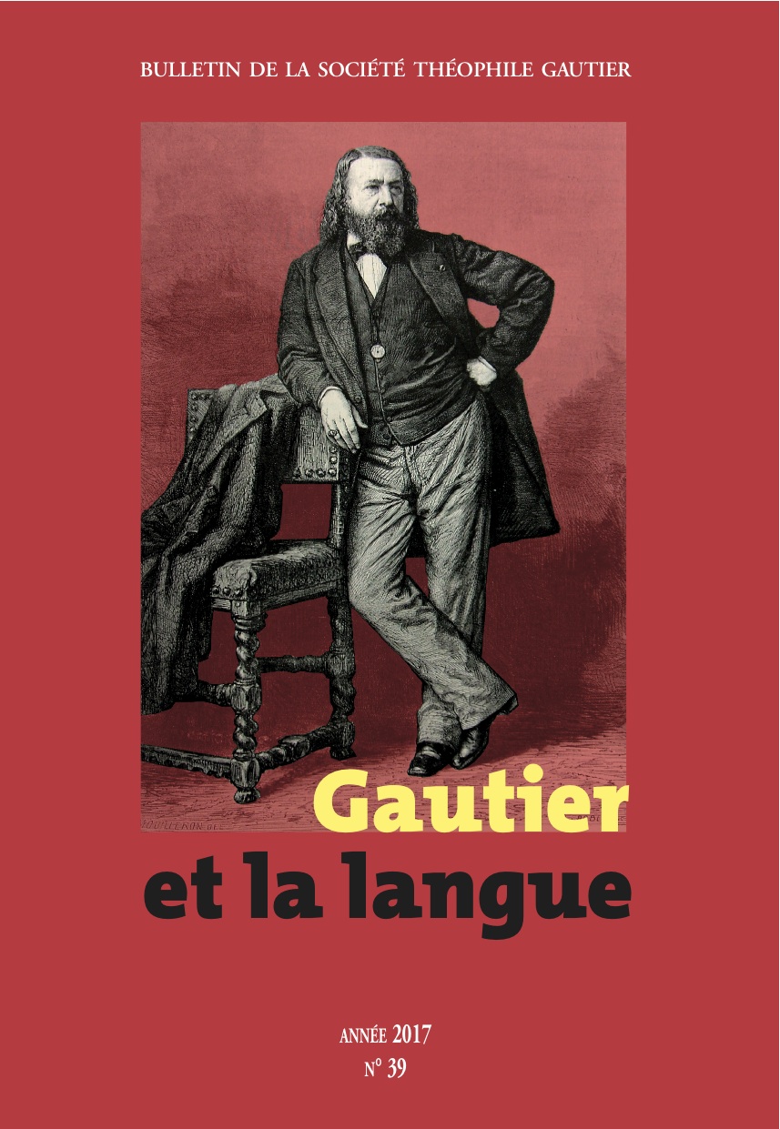 Bulletin de la Société Théophile Gautier, n° 39 