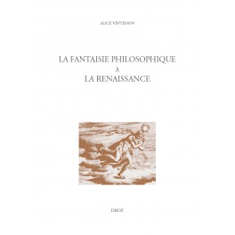 A. Vintenon, La fantaisie philosophique à la Renaissance