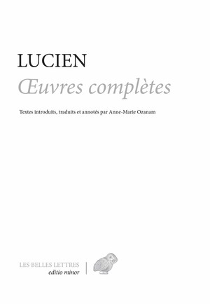 Lucien, Œuvres complètes