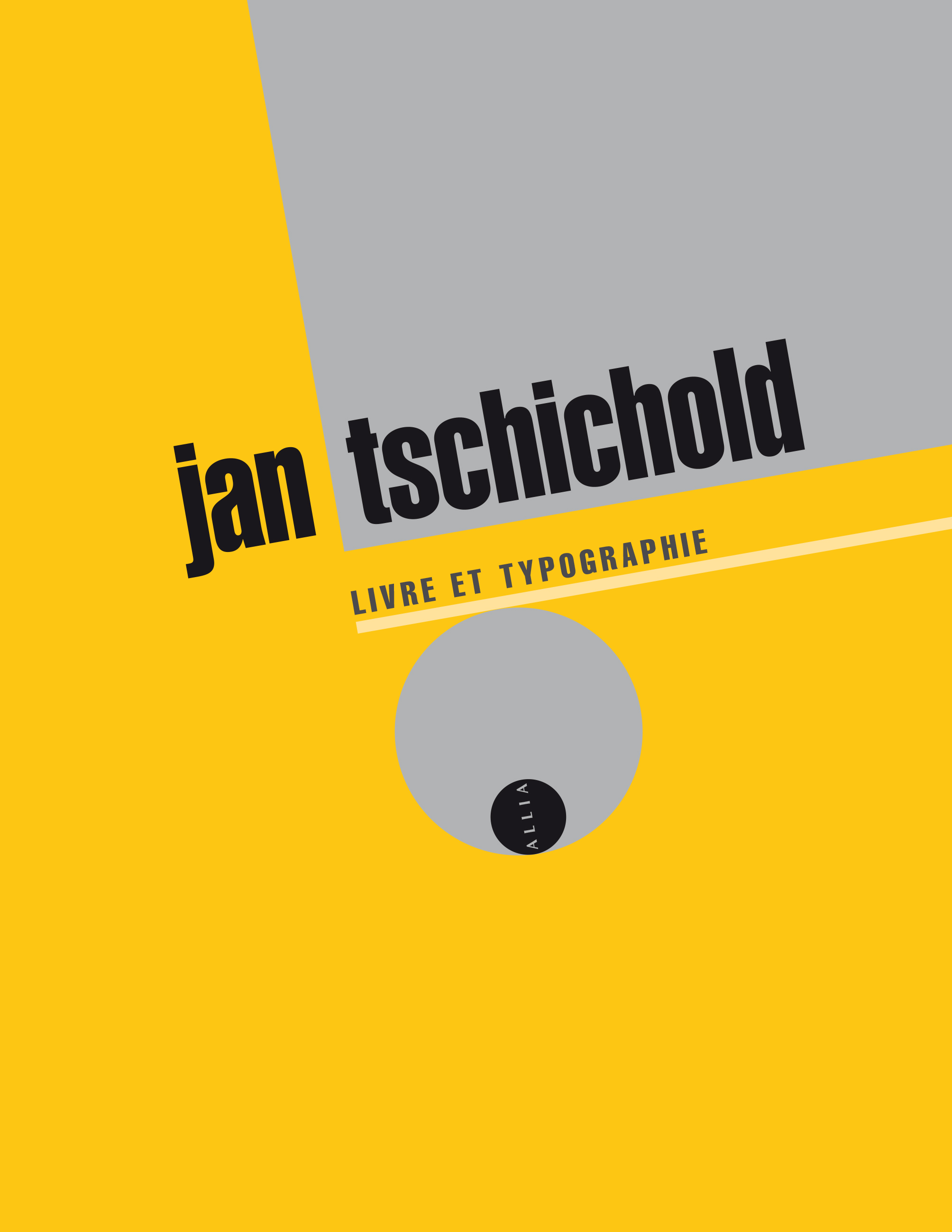 J. Tschichold, Livre et typographie 