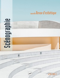 Nouvelle revue d'esthétique, n° 20, Scénographie (dir. O. Bréaud-Holland)