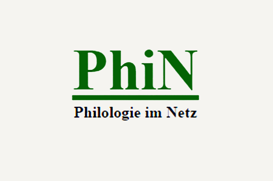 PhiN. Philologie im Netz, n° 84