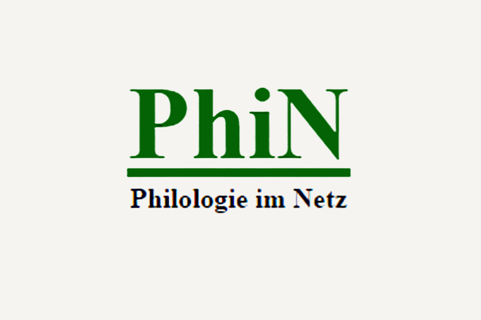 PhiN. Philologie im Netz, n° 84