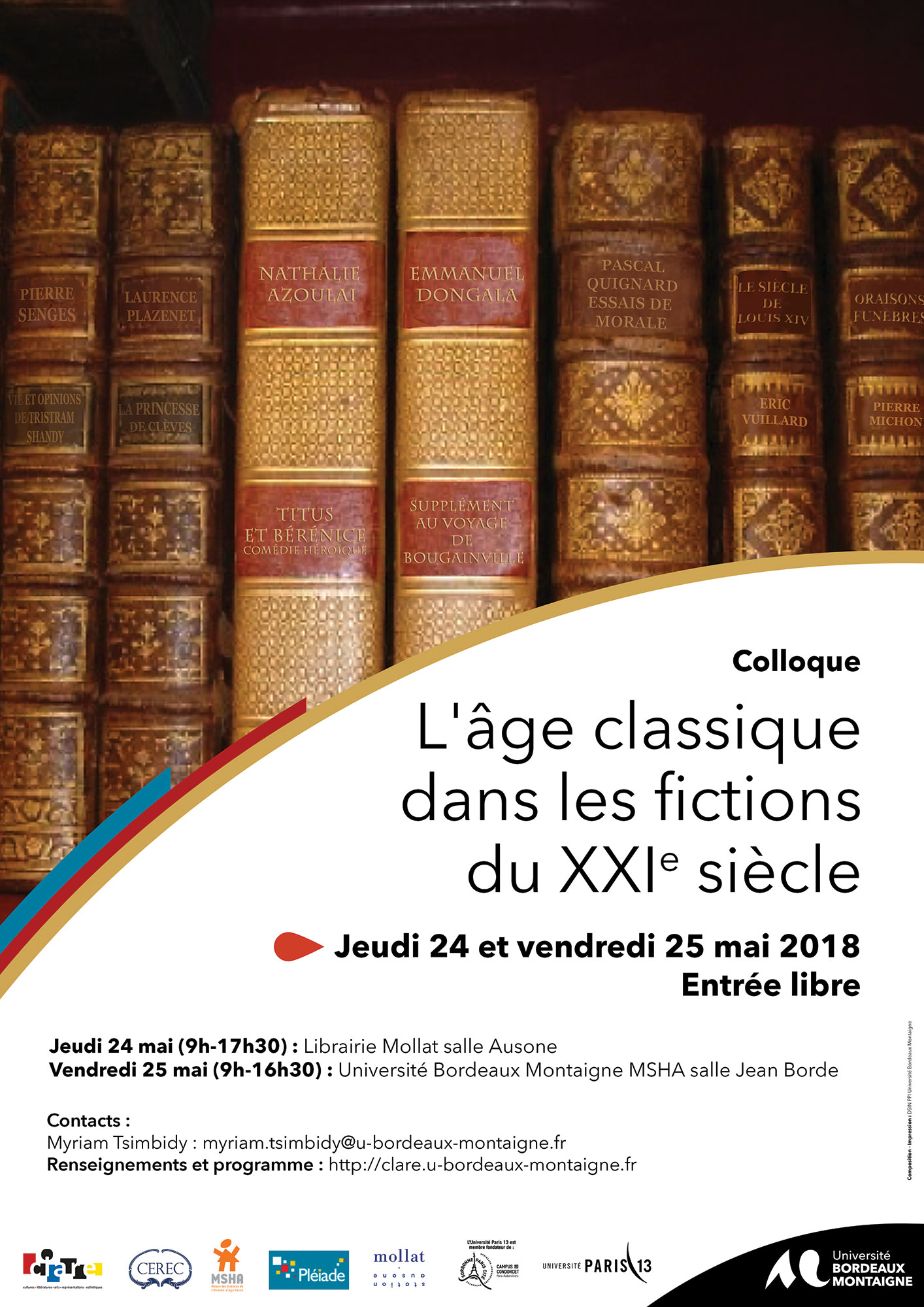 L’âge classique dans les fictions du XXIe siècle