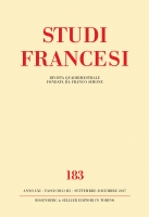 Studi Francesi, n°184 :