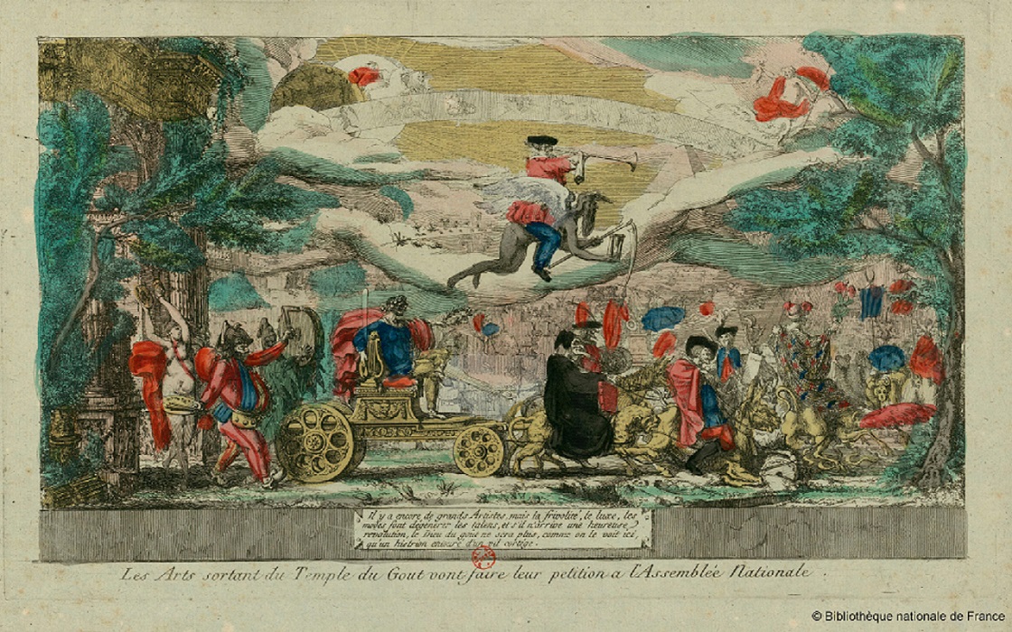 Art et Démocratie. Les débats liés aux arts du dessin entre 1789 et 1792 (Base de données)