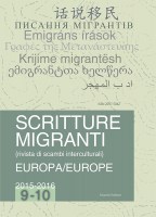 Scritture migranti: rivista di scambi interculturali, n°9-10 :