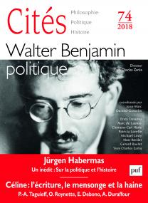 Cités, n° 74 :