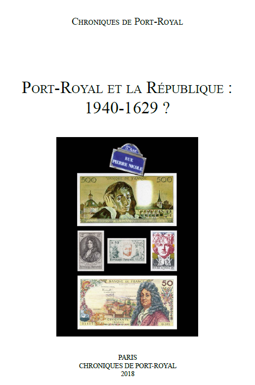 Chroniques de Port-Royal, n° 68 :