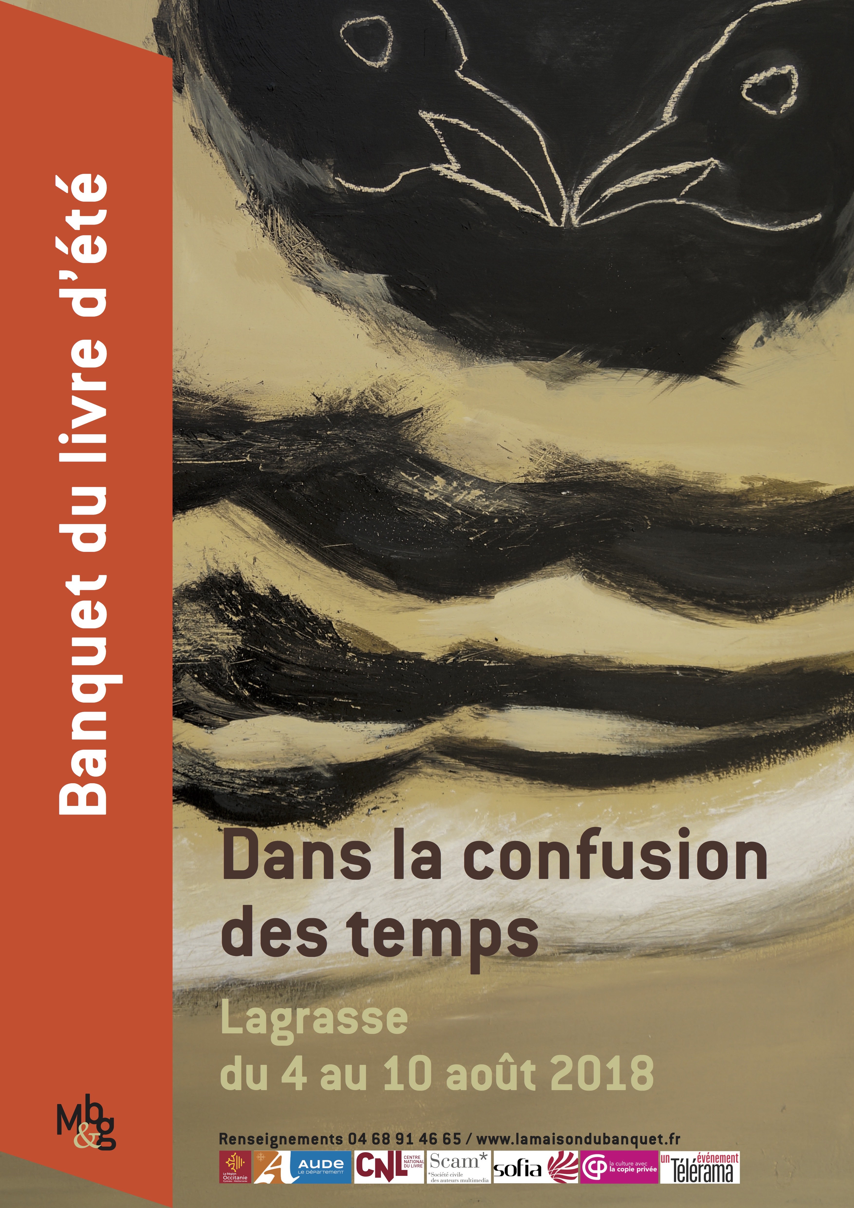 Le Banquet du Livre d'été : Dans la confusion des Temps (Lagrasse, Aude, France)