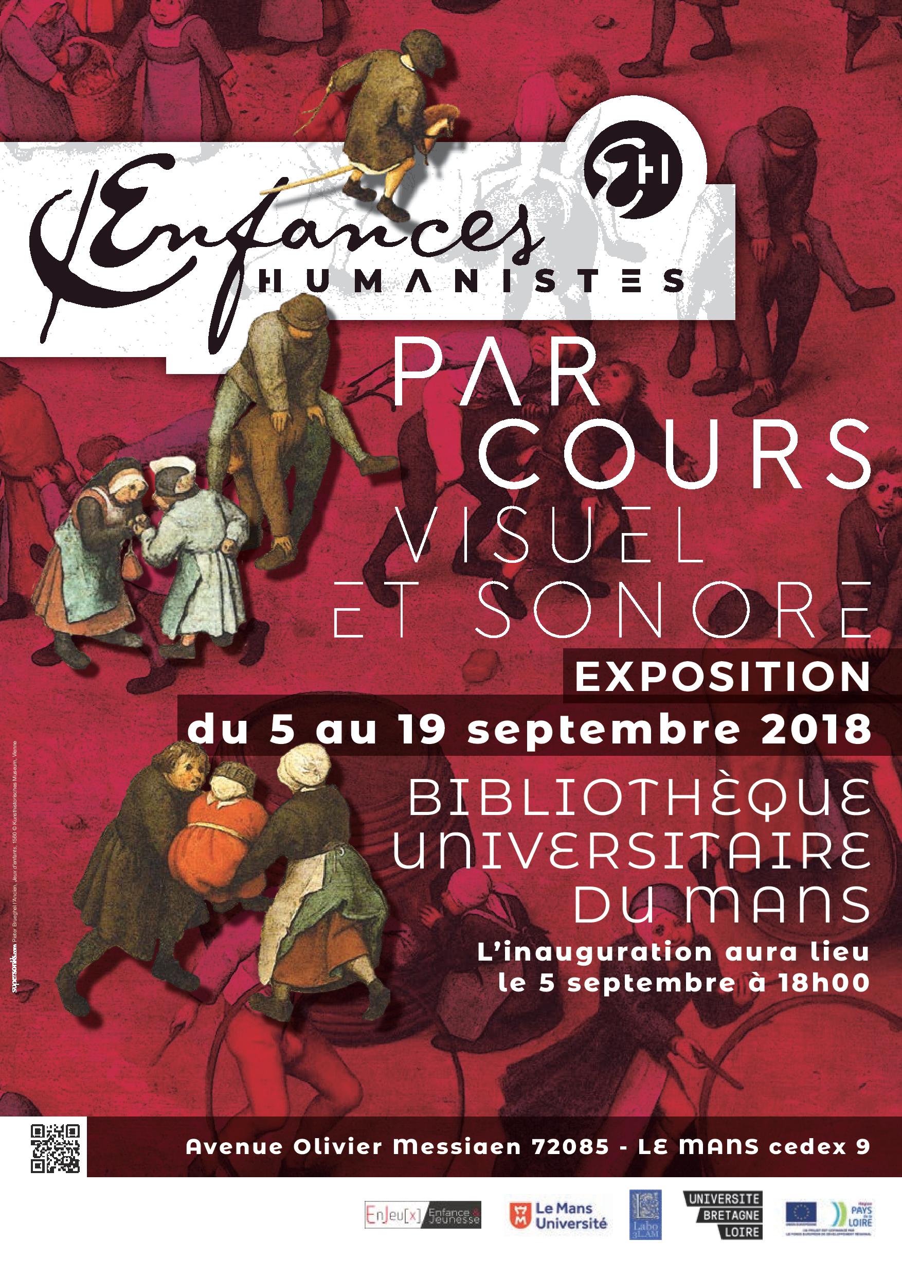 Inauguration de l’exposition Enfances humanistes au Mans