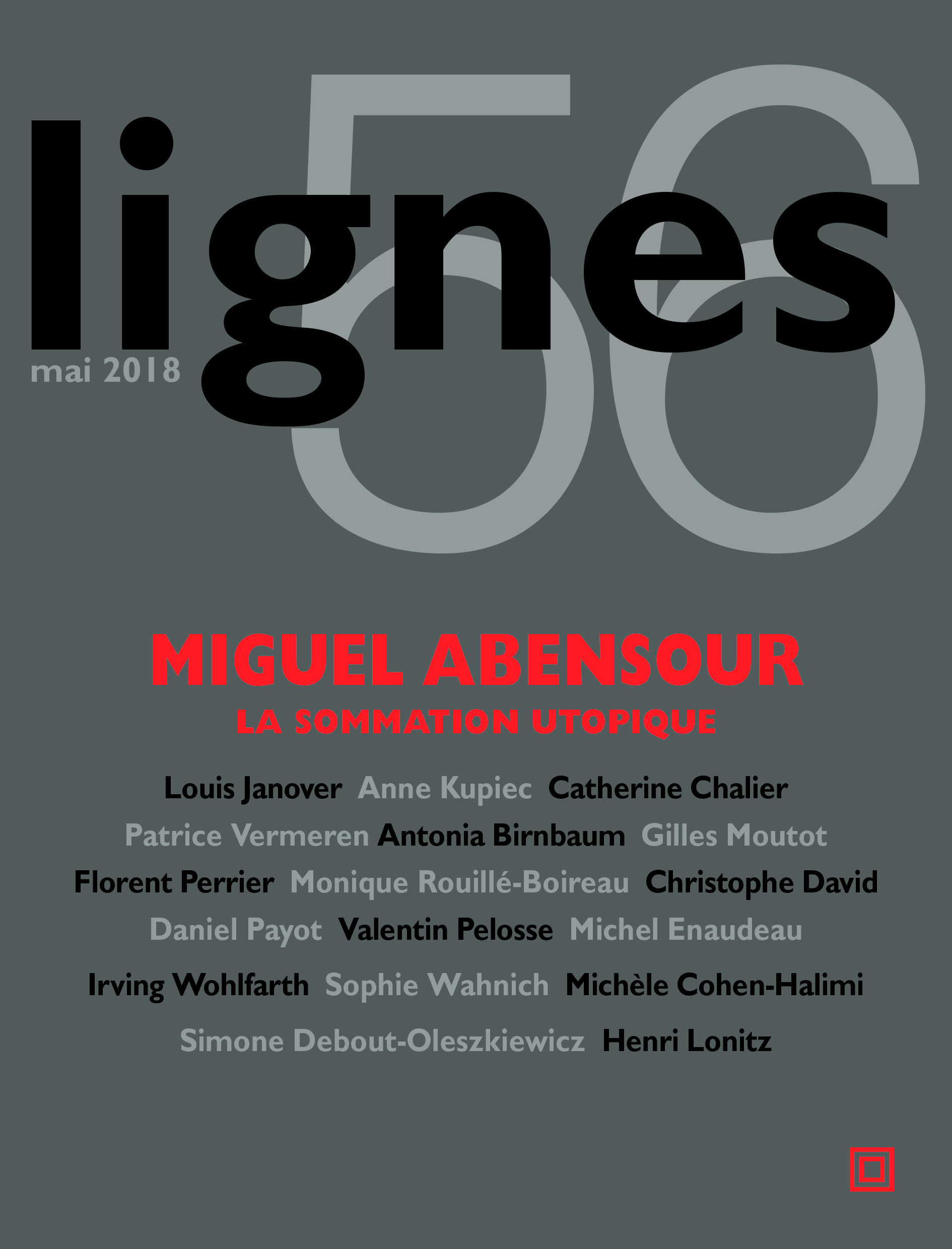 Lignes, n° 56 :