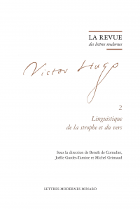 La Revue des lettres modernes, série Victor Hugo, n° 2 :