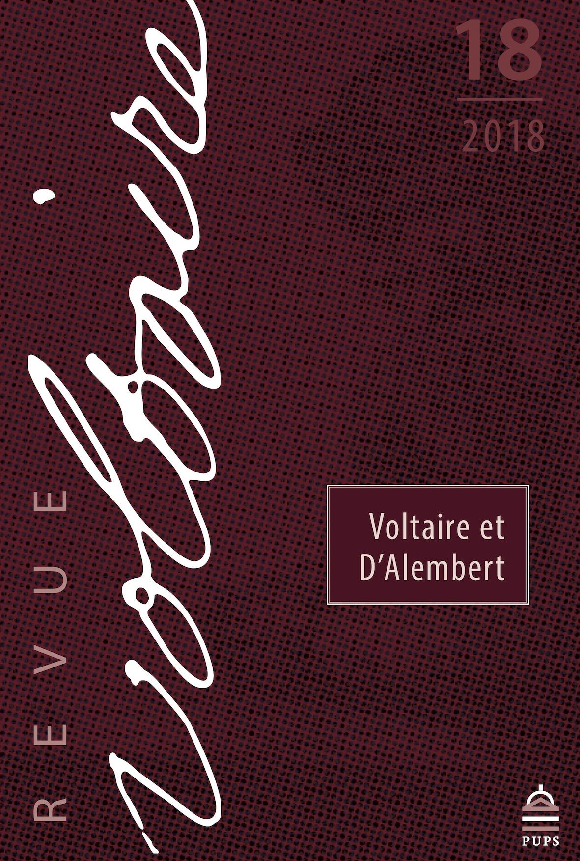 Revue Voltaire, n° 18 : 