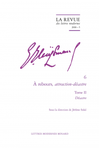 La Revue des lettres modernes 2018 – 5, série Joris-Karl Huysmans, n° 6 :